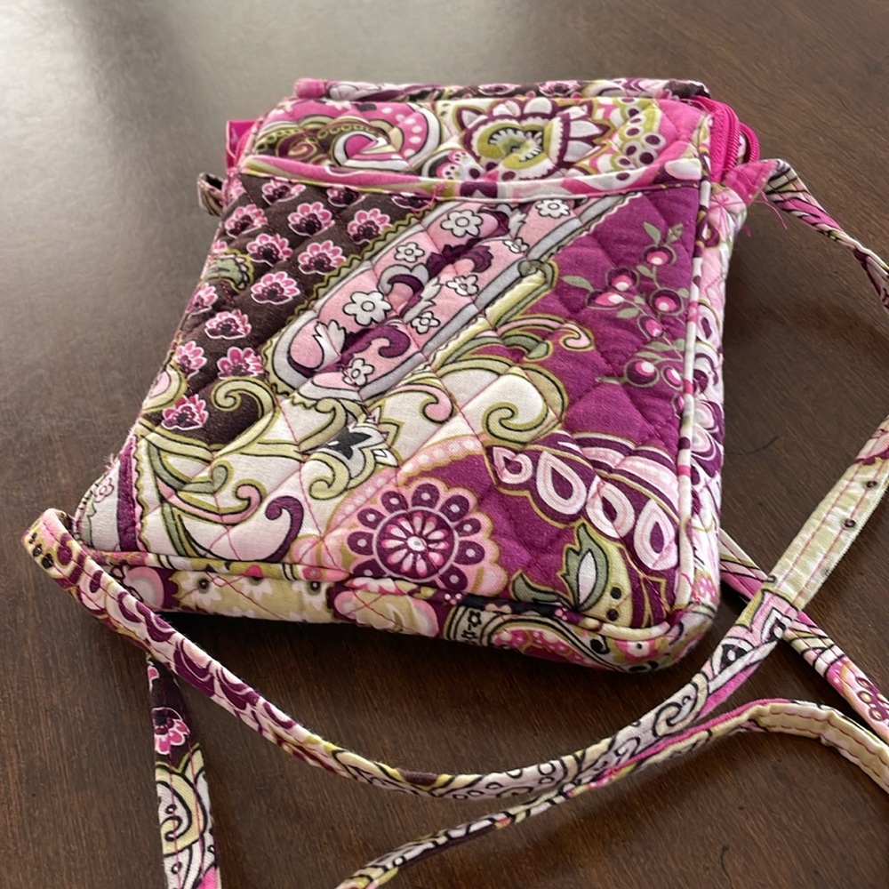 Vera Bradley Crossbody Bag | Very Berry Paisley - Picture 2 of 6